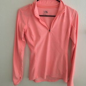 North Face Coral Half-Zip Jacket